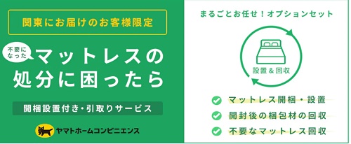 リムネ(LIMNE)不要マットレス・引取りサービス